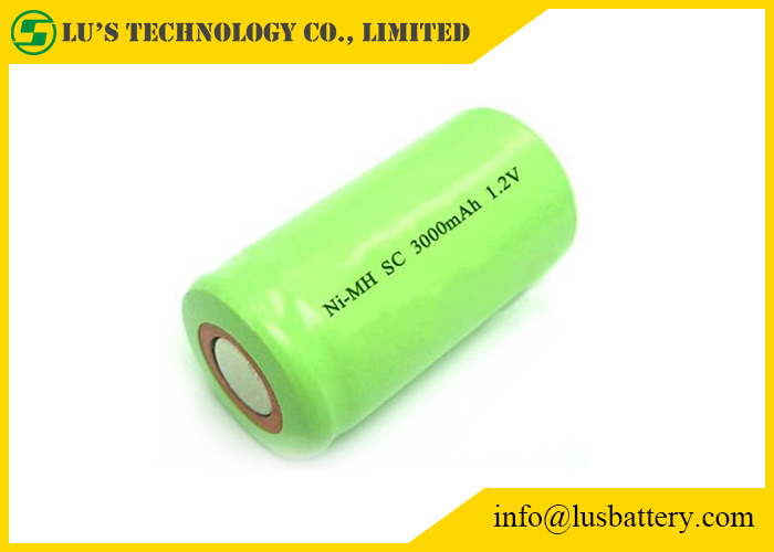 SC Nickel Rechargeable Lithium Battery Hydride Cylindrical 3000mah 1.2V Metal nickel battery SC3000