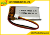 3.7v rechargeable battery 502030 Li Polymer Battery LP502030 3.7V 250mAh thin rechargeable cell with 3P connector